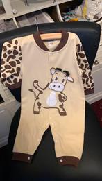 Leuk koeienpakje jumpsuit maat 80, Kinderen en Baby's, Babykleding | Maat 80, Ophalen of Verzenden, Zo goed als nieuw, Meisje