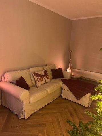 EKTORP 3-zitsbank met voetenbank met bergruimte - afbeelding 2