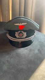 Ww2 duitse offierspet, Verzamelen, Ophalen of Verzenden, Overige soorten, Duitsland, Helm of Baret