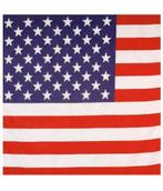 bandana zakdoek amerikaanse vlag USA biker, Nieuw, Ophalen of Verzenden, Accessoires