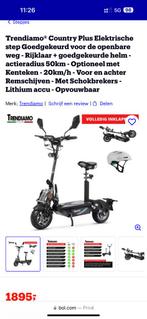 Zitstep trendiamo, zeer goed, Fietsen en Brommers, Steps, Ophalen, Zo goed als nieuw, Elektrische step (E-scooter)