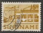 Suriname 1965 LP36 Bierbrouwerij, Gest, Postzegels en Munten, Postzegels | Suriname, Ophalen of Verzenden, Gestempeld