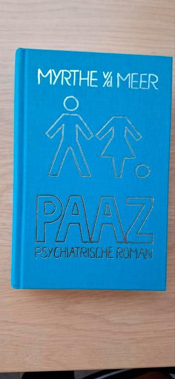 "PAAZ" - Psychiatrische roman  -Hardcover beschikbaar voor biedingen