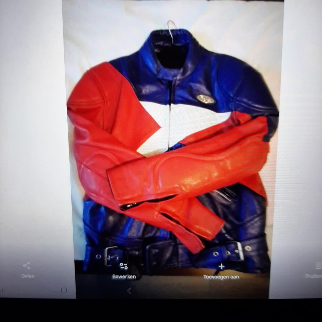 Motorvest large, Motoren, Heren, Jas | leer, Ophalen of Verzenden, Richa