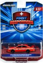2016 Ford Police Interceptor Sedan Greenlight 1/64 Fire FDNY, Ophalen of Verzenden, Nieuw, Auto