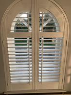 Brocante Shutters - 90x135 cm, Doe-het-zelf en Verbouw, Rolluiken, Gebruikt, Minder dan 100 cm, Ophalen of Verzenden, Wit