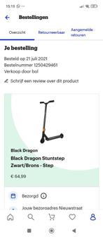 Black Dragon stuntstep, Fietsen en Brommers, Steps, Ophalen, Gebruikt, Gewone step