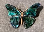 broche Abalone schelp met koperkleurige metaal, Verzenden, Zo goed als nieuw, Overige typen