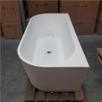 Mat wit Half vrijstaand bad, 170cm, Afvoer + Overloop, Nr212, Huis en Inrichting, Woonaccessoires | Overige, Ophalen of Verzenden