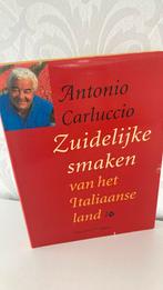 Zuidelijke smaken van het Italiaanse land Antonio Carluccio, Boeken, Kookboeken, Italië, Ophalen of Verzenden, Zo goed als nieuw