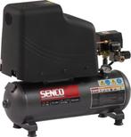 2x Senco PC1248EU compressor 8 ltr, 9 bar, Ophalen of Verzenden, Zo goed als nieuw, Minder dan 200 liter/min, Olievrij