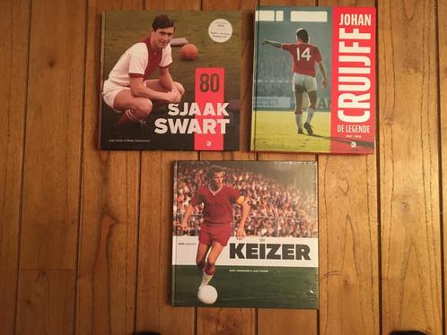 voetbalboeken- De grote 3 van Ajax ( Swart,Cruijff,Keizer), Boeken, Sportboeken, Nieuw, Balsport, Ophalen of Verzenden