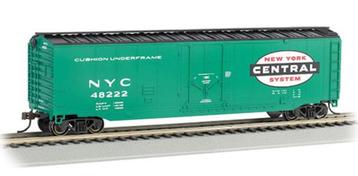 Bachmann H0 18020 - 50' Plug Door Box Carv.d. NYC  in ovp beschikbaar voor biedingen