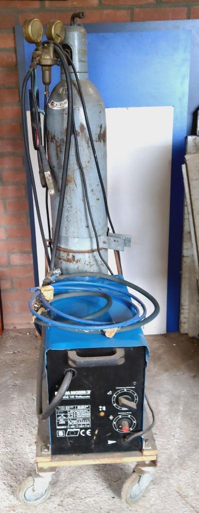 Lasapparaat Elektra Beckum Hobbymaster, Doe-het-zelf en Verbouw, Gereedschap | Lasapparaten, Gebruikt, Co2, Minder dan 150 ampère