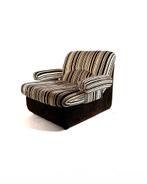 Vintage Space age modulaire zithoek ‘70, Ophalen of Verzenden, Zo goed als nieuw, Stof, Vintage retro buisframe design rotan webbing papercord deens