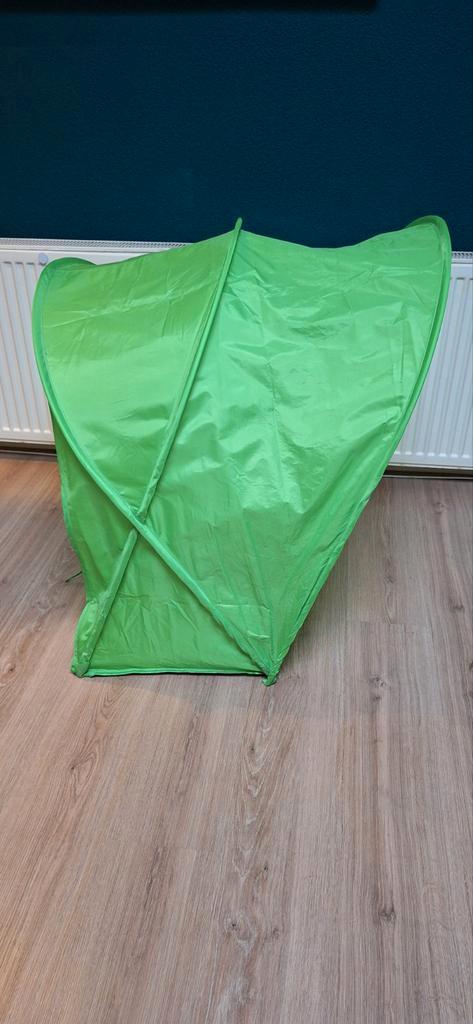 Groene Ikea Bedtent Sufflet - Perfect voor Kinderen, Kinderen en Baby's, Speelgoed | Speeltenten, Gebruikt, Ophalen of Verzenden