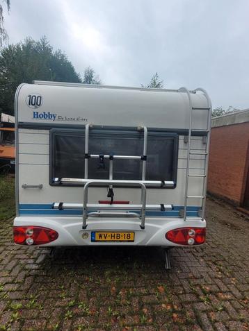 Hobby 470 excellent easy de luxe met mover en voortent  beschikbaar voor biedingen