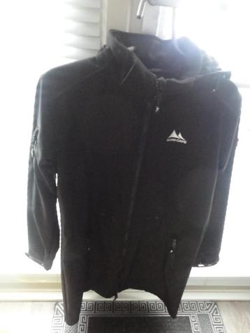 MOOIE ALS NIEUW ZWARTE OUTDOOR /SOFTSHELL /NORD CAPE JAS /M beschikbaar voor biedingen