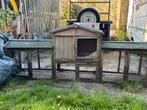 Gratis Konijnenhok, Dieren en Toebehoren, Ophalen, 90 cm of meer, Konijn, Hok