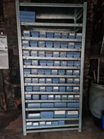 Grote garage/schuur stelling met heel veel bakken, Ophalen, Gebruikt