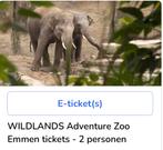 2 kaartjes voor Wildlands Emmen, Tickets en Kaartjes, Recreatie | Dierentuinen, Overige typen, Twee personen