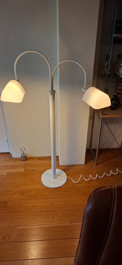 Staande vloerlamp Gepo vintage Nederlands design, Huis en Inrichting, Lampen | Vloerlampen, Gebruikt, 150 tot 200 cm, Glas, Kunststof