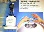 Dr. Fischer Hanaulux Blue 80 Blueline Lamp 21.5V 130W Bulb, Blue 4300 kelvin 80000, 60 watt of meer, Halogeen (gloei)lamp, Nieuw