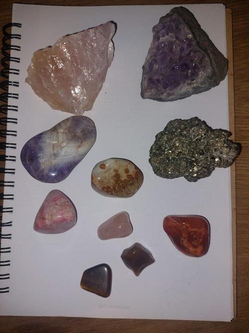 Edelstenen collectie, Verzamelen, Mineralen en Fossielen, Mineraal, Ophalen of Verzenden