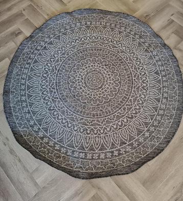 Vloerkleed  rond 180*180, grijs, Fraai - home & living beschikbaar voor biedingen