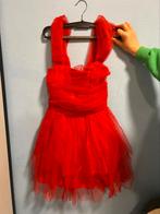 Feest jurk (gala), Kleding | Dames, Jurken, Ophalen of Verzenden, Nieuw, Rood, Onder de knie