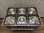 Luxe Boretti Fornuis 6 pits antraciet/chroom Multi. Oven, Witgoed en Apparatuur, Fornuizen, Fornello Esperta, Ophalen of Verzenden