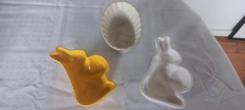 Puddingvormen 3 stuks klein beschikbaar voor biedingen