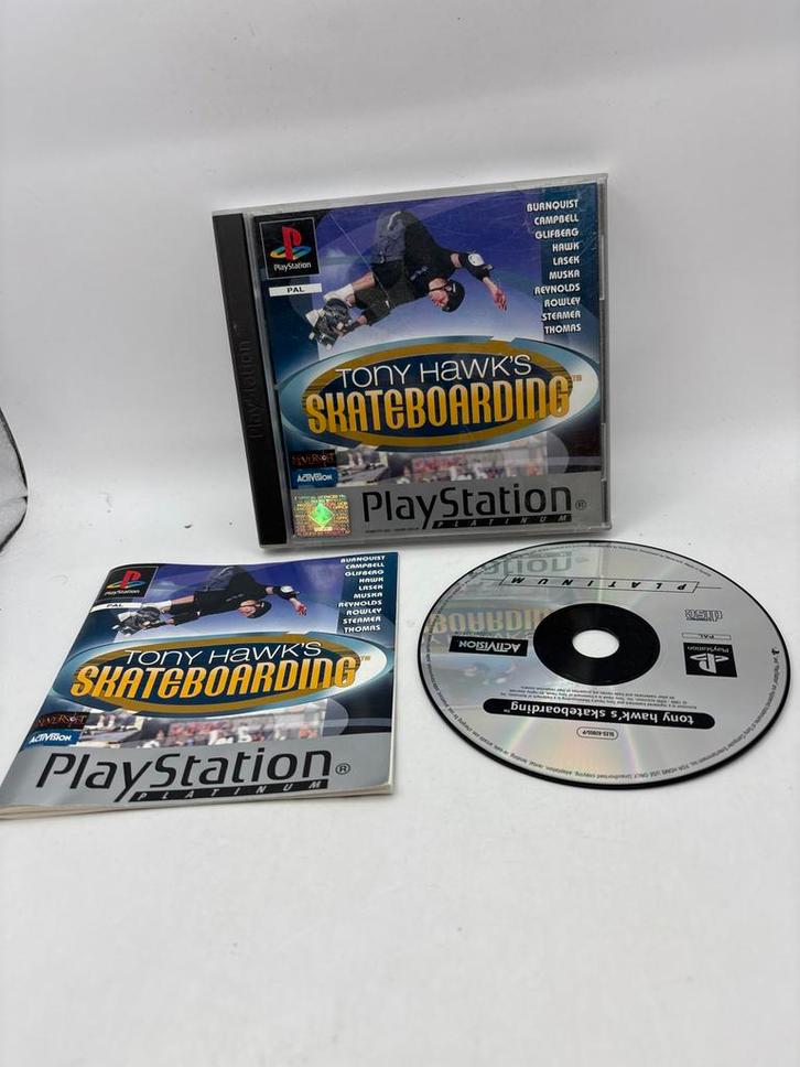 Tony Hawk's Skateboarding PS1, Spelcomputers en Games, Games | Sony PlayStation 1, Gebruikt, Sport, 1 speler, Vanaf 7 jaar, Ophalen of Verzenden