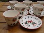 Mason's Christmas village jumbo kop + schotel zeldzaam kerst, Huis en Inrichting, Keuken | Servies, Nieuw, Ophalen of Verzenden