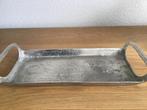 Dienblad in rvs look, Ophalen of Verzenden, Gebruikt, Rechthoekig, Overige materialen