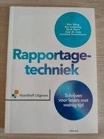 Rapportagetechniek 5e editie, Boeken, Studieboeken en Cursussen, Ophalen of Verzenden, Beta, Zo goed als nieuw, WO
