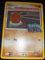Diglett #11 Pokemon Rumble

, zeer zeldzame set, Ophalen of Verzenden, Zo goed als nieuw