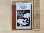 Rubber stempelset met Lotus bloem / Stamp Camp, Hobby en Vrije tijd, Stempelen, Ophalen of Verzenden, Nieuw