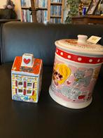 Voorraadpot blond amsterdam en theelichthuisje kat, Blond Amsterdam, Overige typen, Ophalen of Verzenden, Zo goed als nieuw