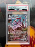 Espeon VMAX FST 270 Fusion Strike PSA9 Mint, Ophalen of Verzenden, Zo goed als nieuw, Booster