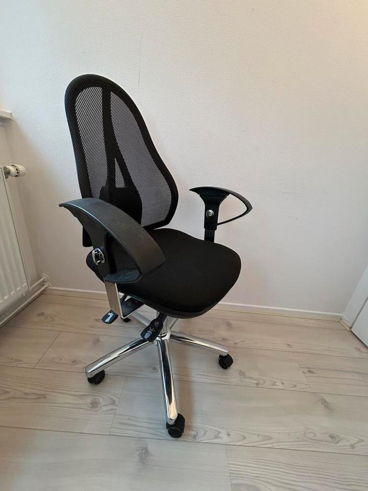 Topstar Open Point SY Bureaustoel, Huis en Inrichting, Bureaustoelen, Gebruikt, Bureaustoel, Zwart, Ophalen
