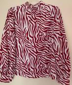 Leuke blouse zebra print Nieuw, Kleding | Dames, Blouses en Tunieken, Ophalen of Verzenden, Nieuw, Maat 38/40 (M), Rood