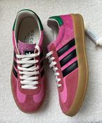 Gucci Adidas gazelle sneakers roze, Kleding | Dames, Nieuw, Gucci Adidas, Ophalen of Verzenden, Roze