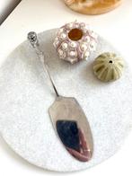 Taartschep roos, Antiek en Kunst, Antiek | Bestek, Ophalen of Verzenden