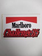 Sticker.  MARLBORO Challenge 1985., Verzamelen, Stickers, Ophalen of Verzenden, Zo goed als nieuw