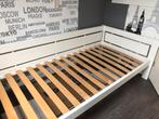 Wit Lifetime Bed 90x200 - Eenpersoonsbed, Huis en Inrichting, Ophalen, Gebruikt, 90 cm, Eenpersoons