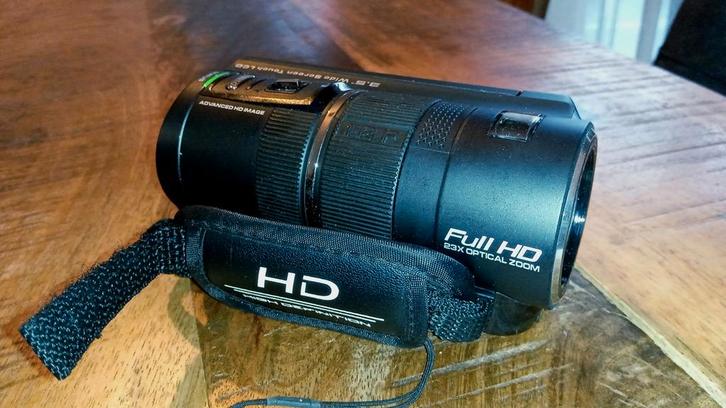 Prachtige Traveler Full HD Videocamera (Complete set), Audio, Tv en Foto, Videocamera's Digitaal, Ophalen of Verzenden