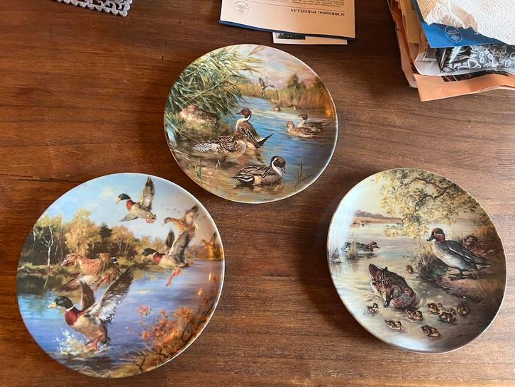 Wandtegels Sergio Budlkin - vogels in wild net cerificaat, Antiek en Kunst, Antiek | Wandborden en Tegels, Ophalen