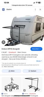 Droogrek endoro D110  voor fietsenrek, Caravans en Kamperen, Caravan accessoires, Ophalen of Verzenden, Nieuw