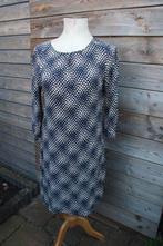 Jurk blauw/ beige King Louie mt M Vaste prijs, Kleding | Dames, Jurken, Maat 38/40 (M), Blauw, Ophalen of Verzenden, Zo goed als nieuw